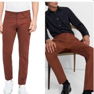 Theory Raffi compact ponte slim fit pants